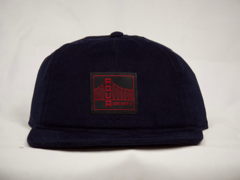 SQUARE PATCH AQUA HAT