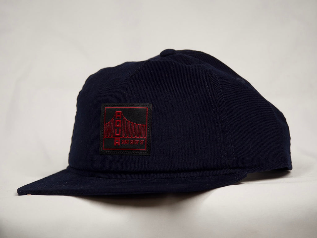 SQUARE PATCH AQUA HAT